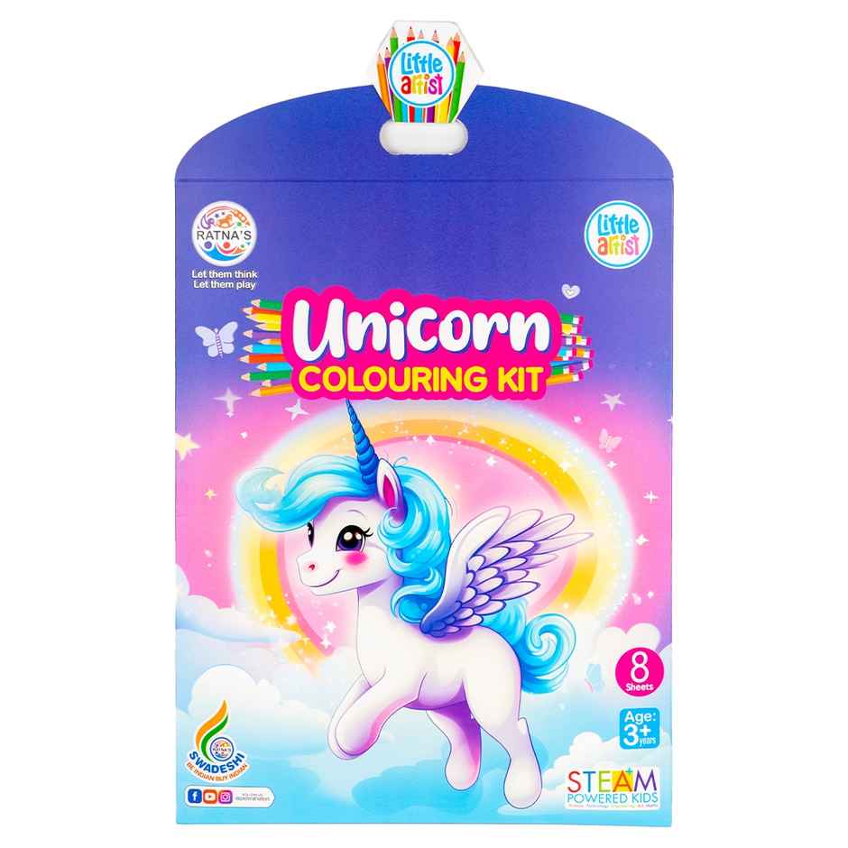 Ratna's Unicorn Colouring Kit | Assorted