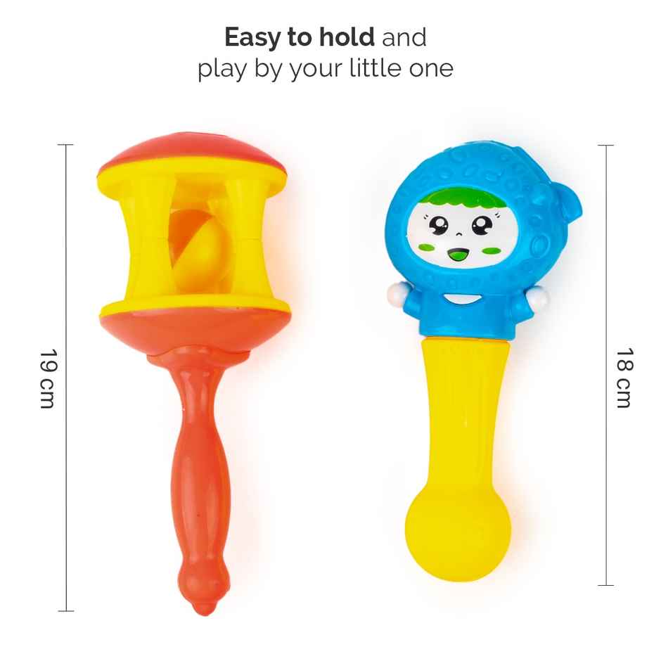 Ratna's Sargam Twin Rattle Set | Assorted