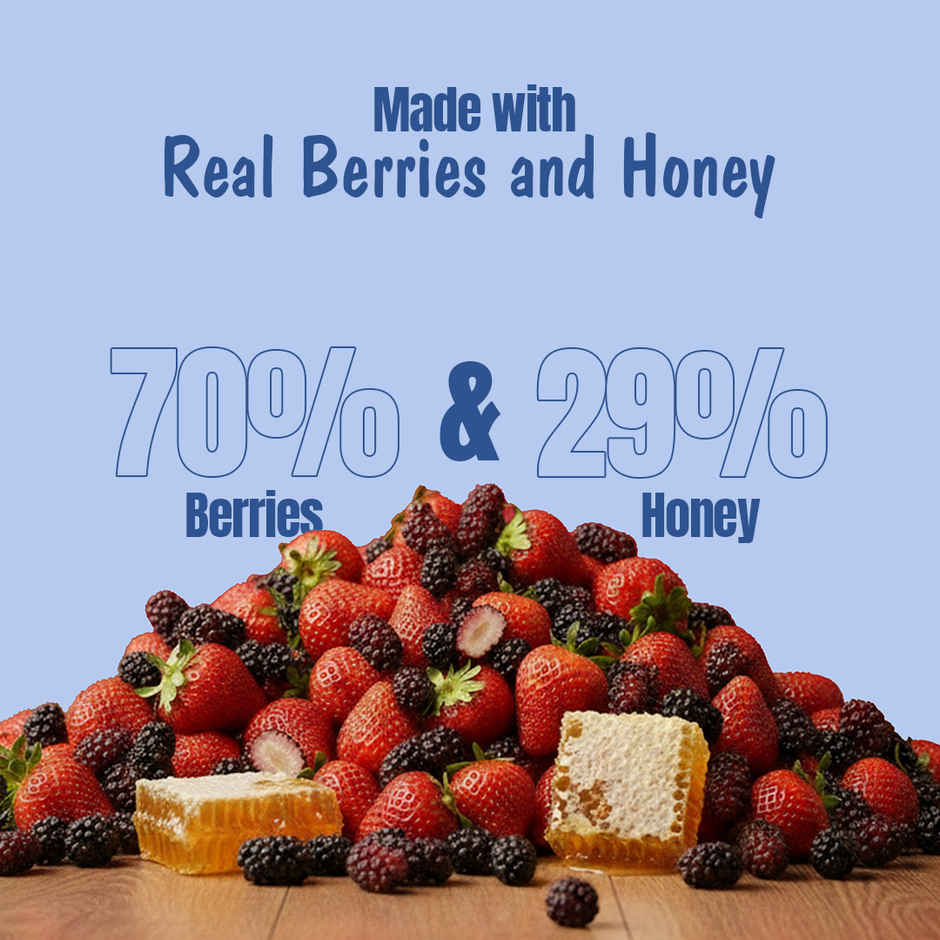 Eatopia Healthy Mixed Berry Honey Jam (No Refined Sugar & Preservatives )