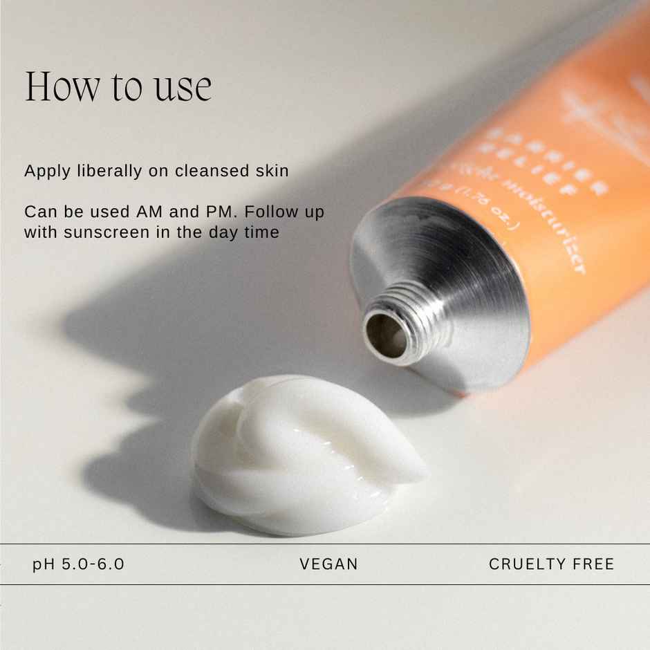 The Formularx Barrier Relief Lightweight Ceramide Moisturizer Skin Barrier Supporting Gel-Cream