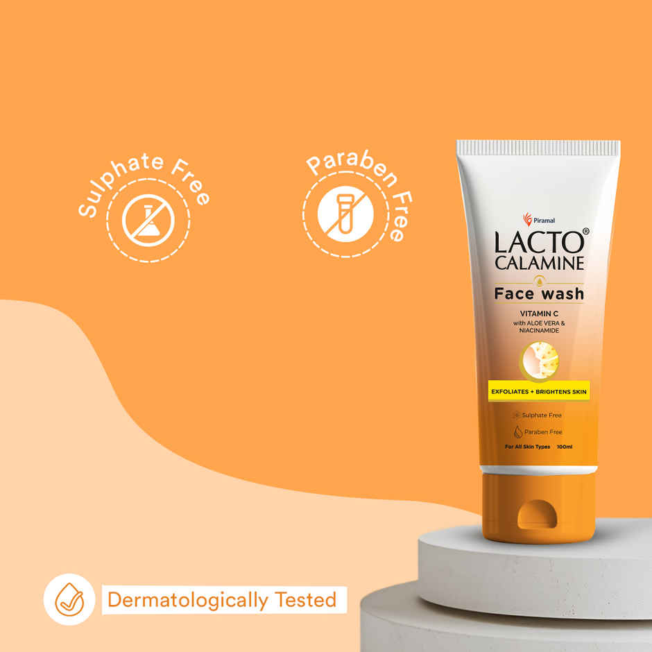 Lacto Calamine Vitamin C Facewash