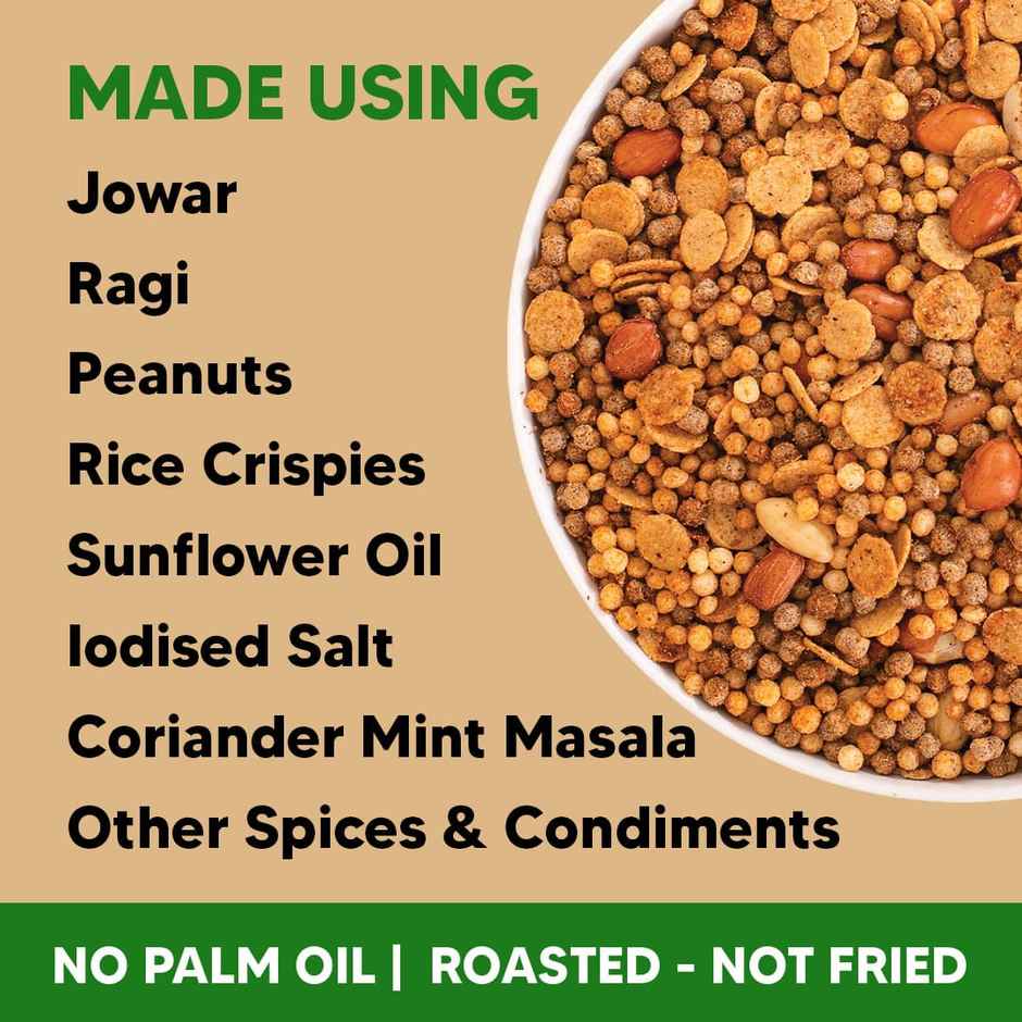 Millet Namkeen - Chilli Garlic, Healthy Snacks By Eat Better Co Combo 