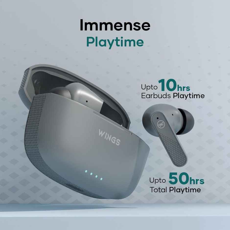 Wings Flobuds 400 Airpods - Grey