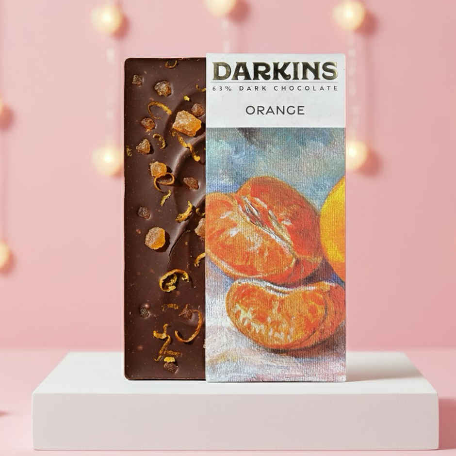 Darkins Indian Artisanal 63% Dark Orange Chocolate