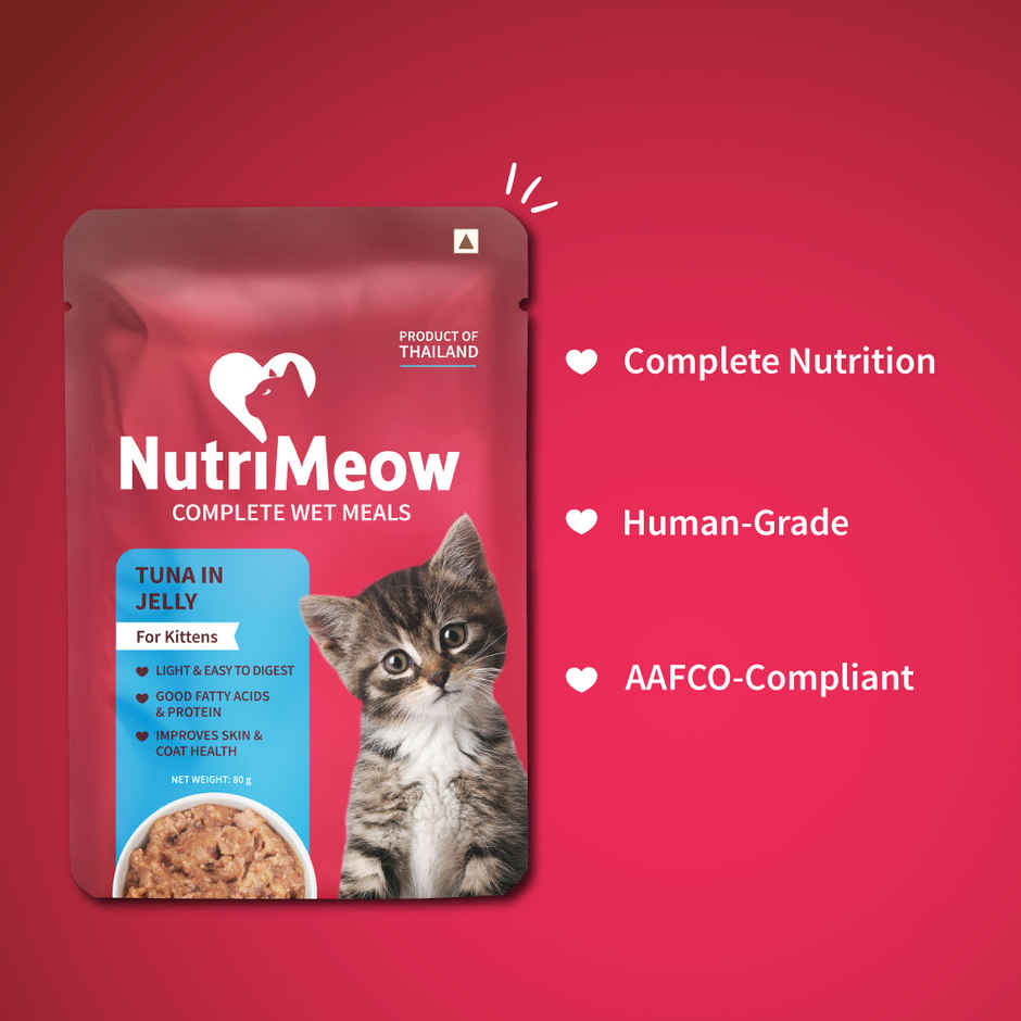 NutriMeow Tuna In Jelly Kitten Wet Food