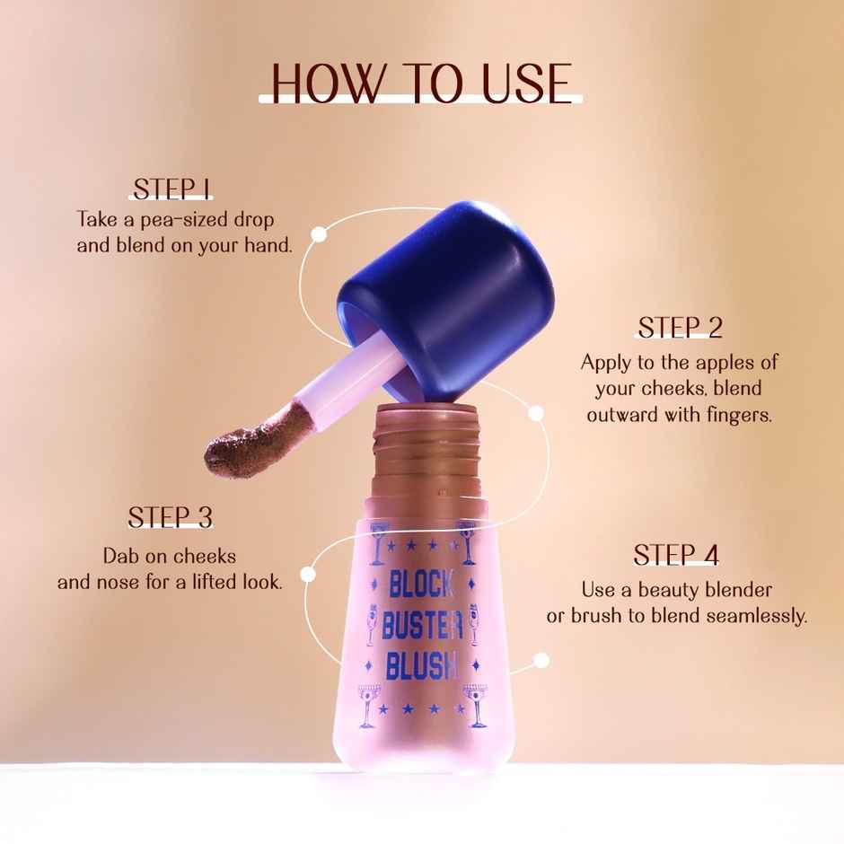 LoveChild Masaba -Blockbuster Blush - Peach Puchka