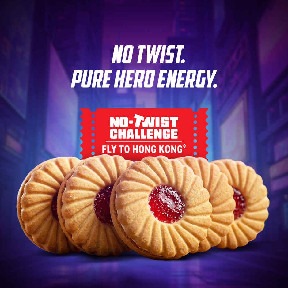 Britannia Treat Jimjam Naughty Jam Cream Biscuits | Combo