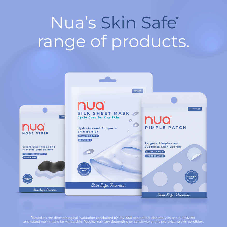 Nua Nose Strip (1pc) & Nua Hydrocolloid And Salicylic Acid Pimple Patches (36pc) Combo