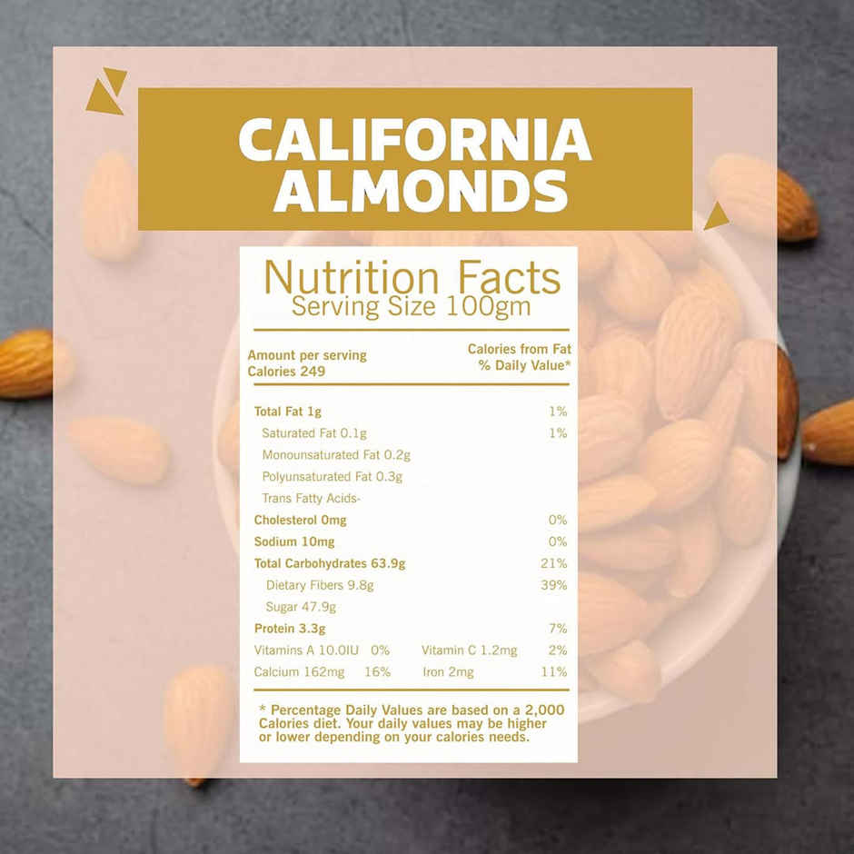 Wonderland Foods Vrat California Almond