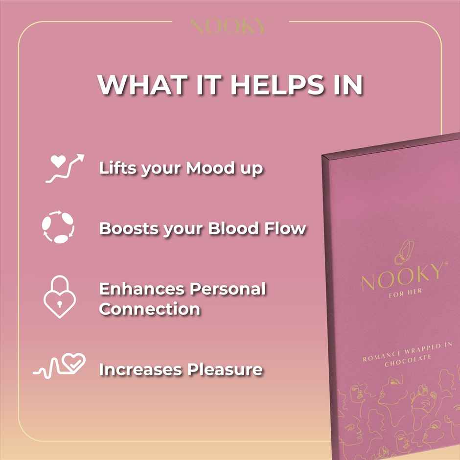 Nooky Her Aphrodisiac Intimacy Chocolate for Women
