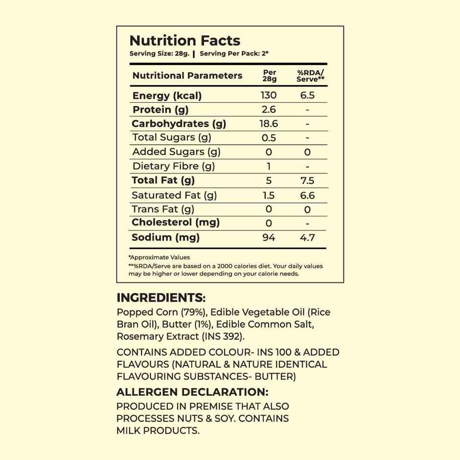 4700BC Butter Popcorn | Jumbo Size | Zero Palm Oil