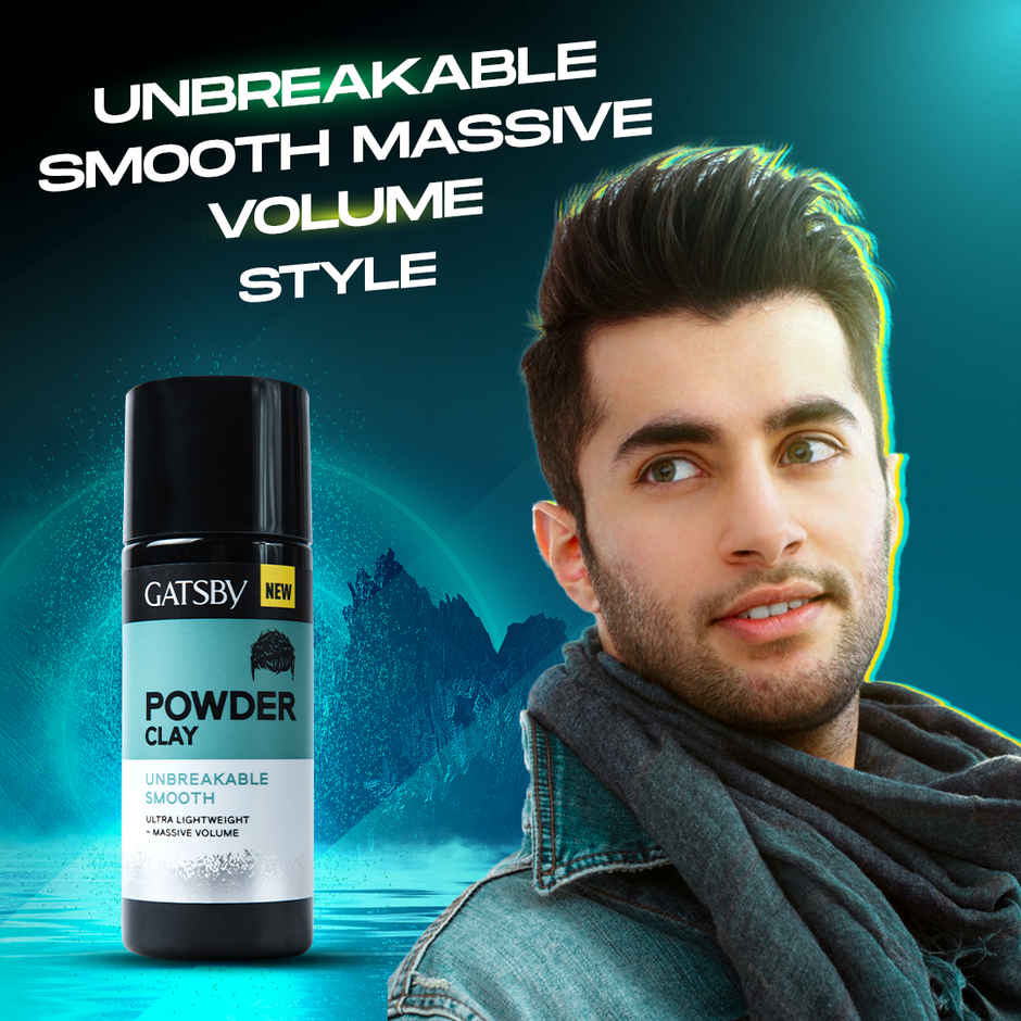 Gatsby Japan's No.1 Powder Clay | Unbreakable Smooth