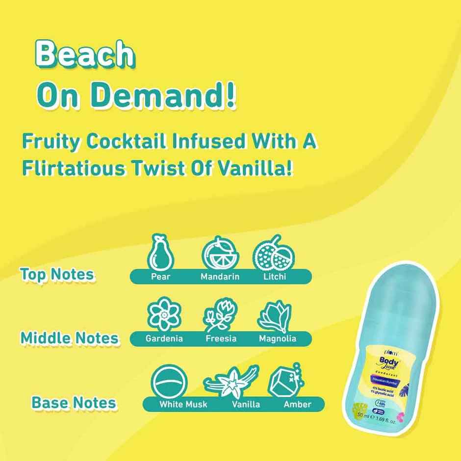 Plum Bodylovin' Hawaiian Rumba Deodorant Roll-On