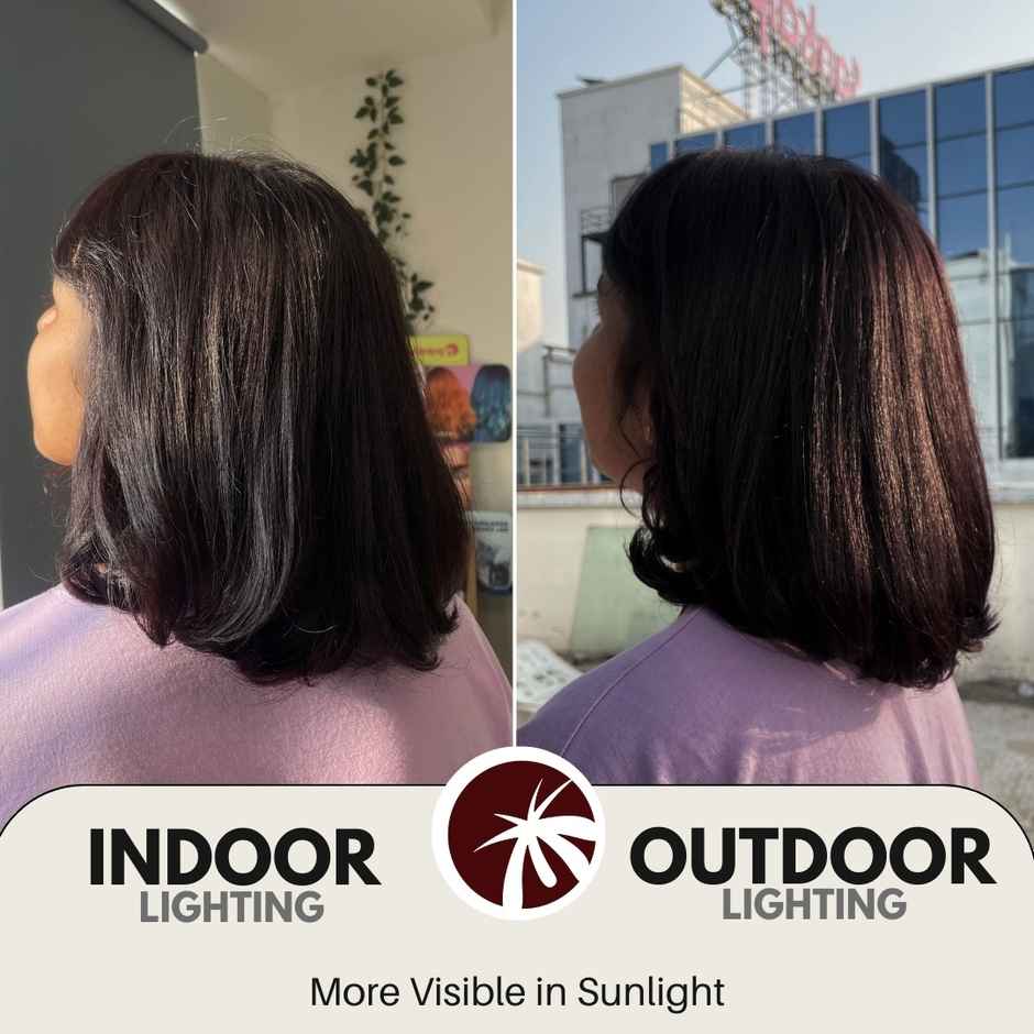 Paradyes Mini Black Cherry Timeless Hair Tint for complete grey Coverage