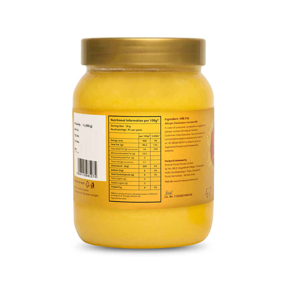 Himalayan Natives Truly Natural Pahadi Ghee | Jar