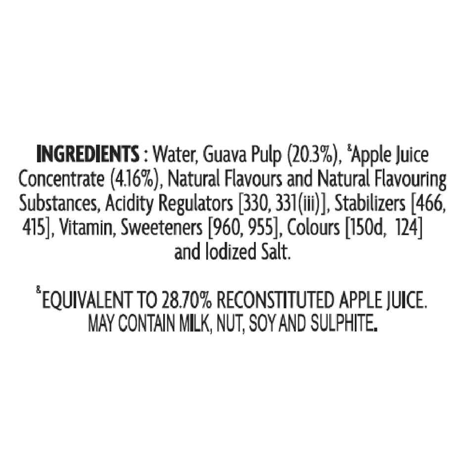 B Natural No Added Sugar Guava Juice