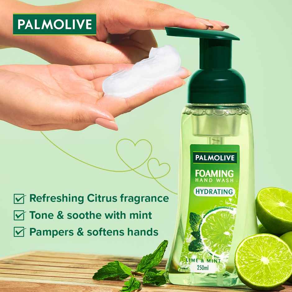 Palmolive Hydrating Lime & Mint Foaming Hand Wash