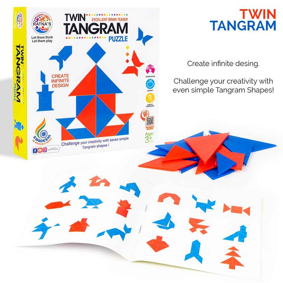 Ratna's Twin Tangram | Assorted