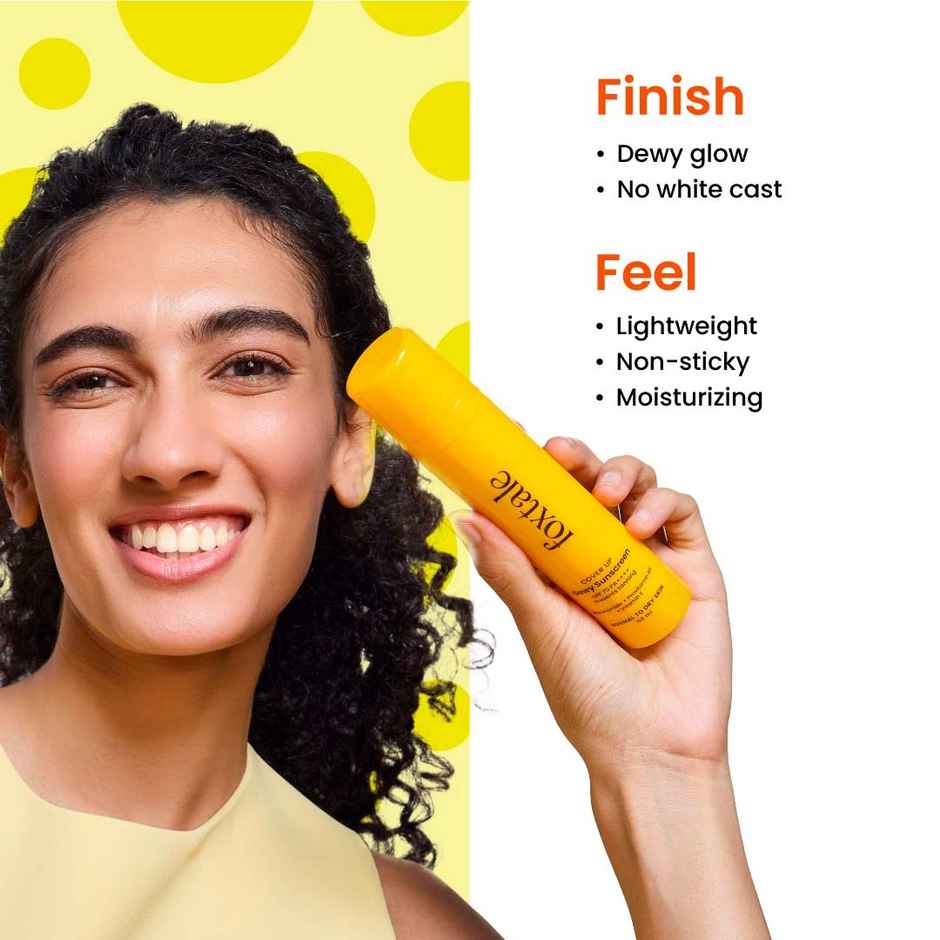 Foxtale Dewy Sunscreen SPF 70 PA++++