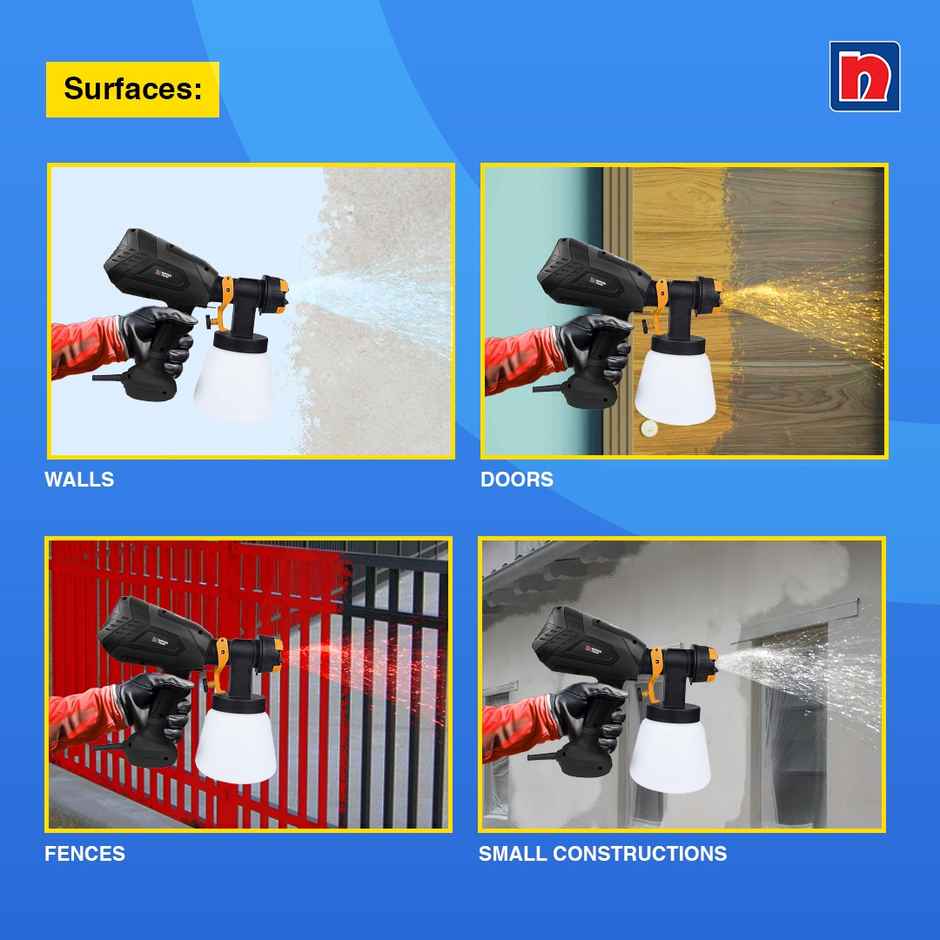 Nippon Paint Paint Sprayer Gun (1 Pc) | Efficient & Even Spray for Smooth Finish