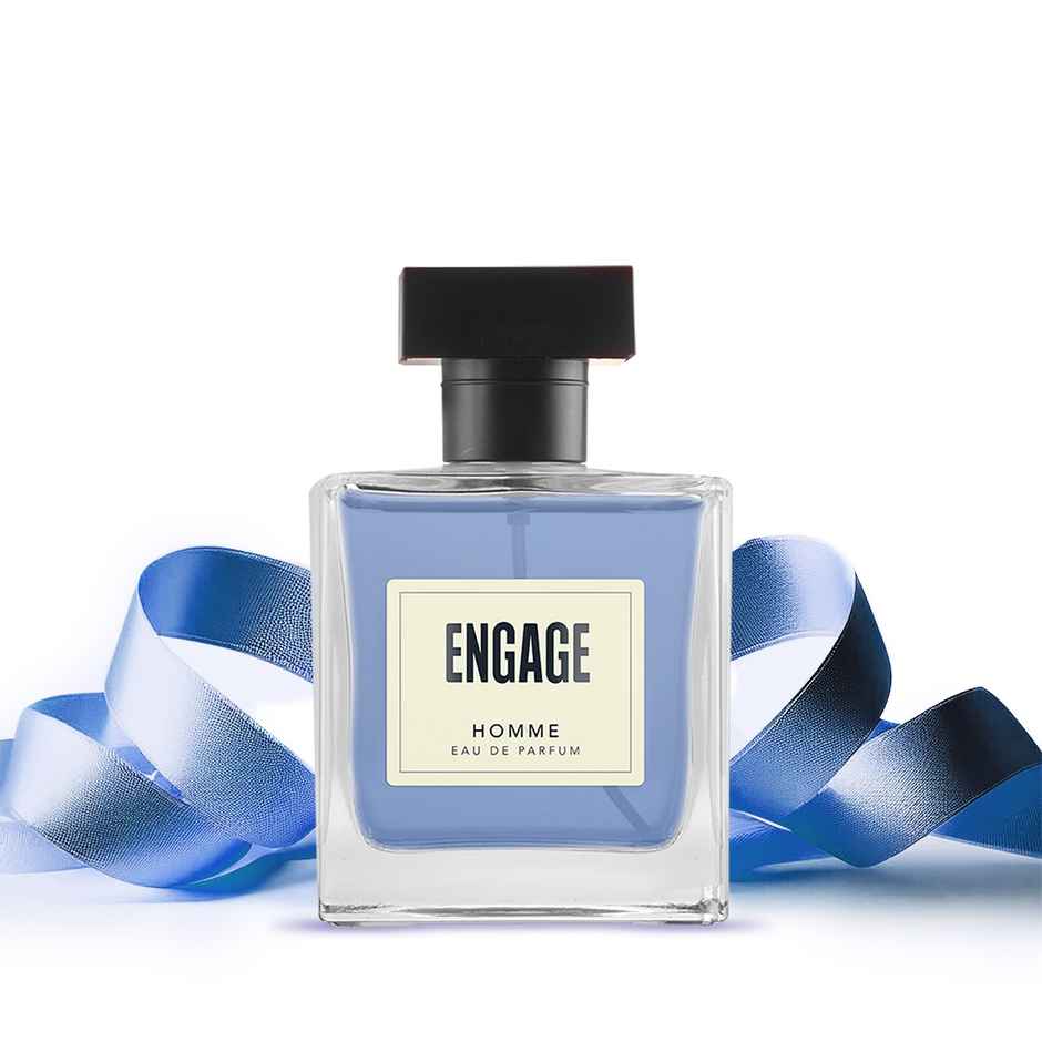 Engage Homme Perfume for Men, Citrus & Fresh, Free Tester with Pack