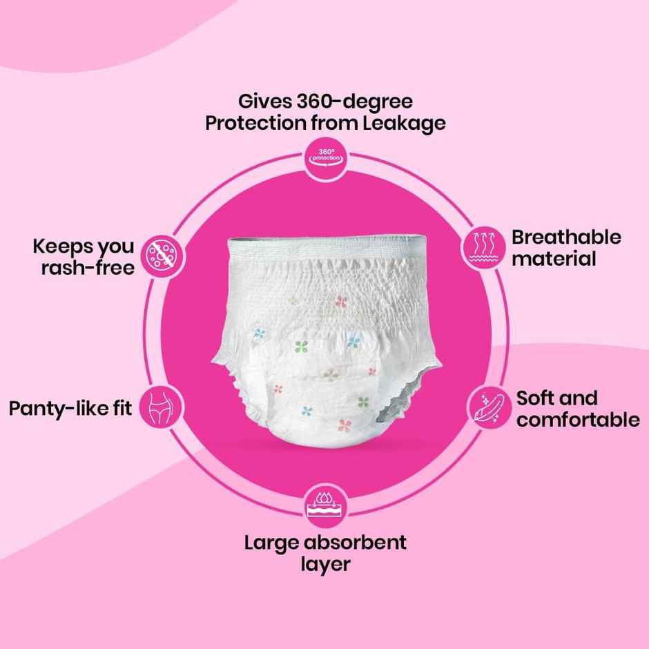 I-Activ Period Panty, Disposable Panties Size - 31" To 48"