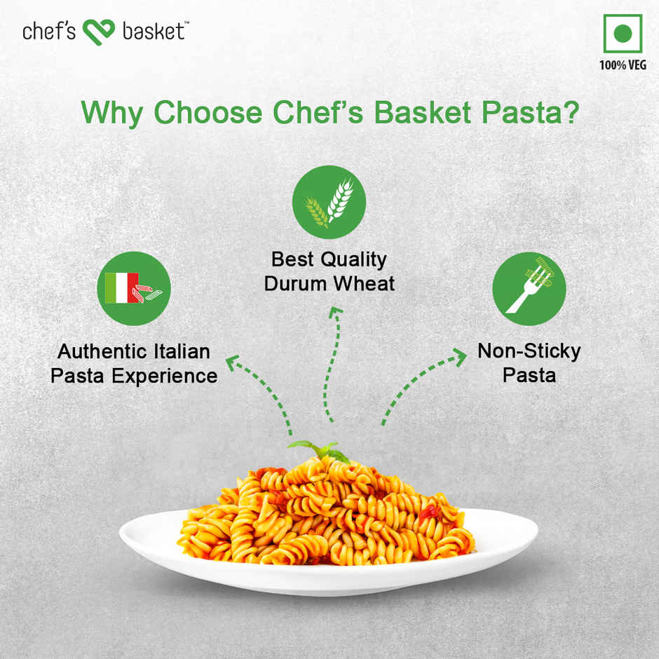 Chef's Basket - Durum Wheat Fusilli Pasta