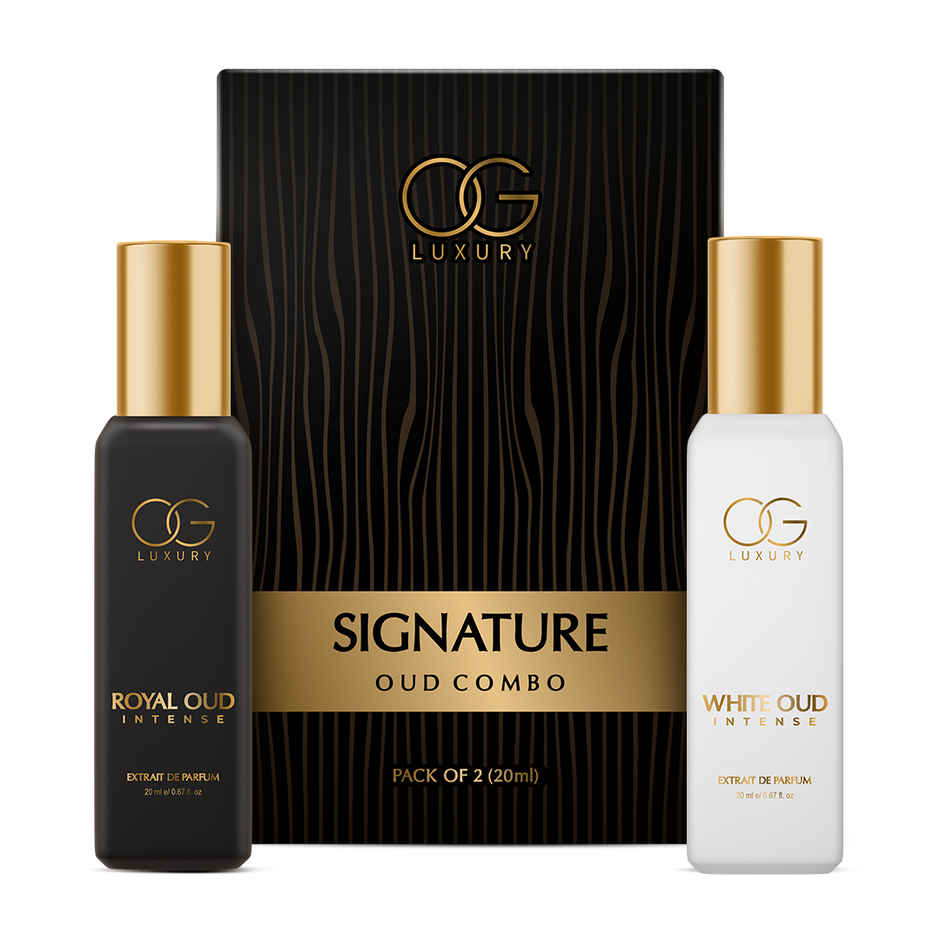 OG Luxury Signature Oud Combo | Royal Oud & White Oud | Extrait De Parfum | Long Lasting