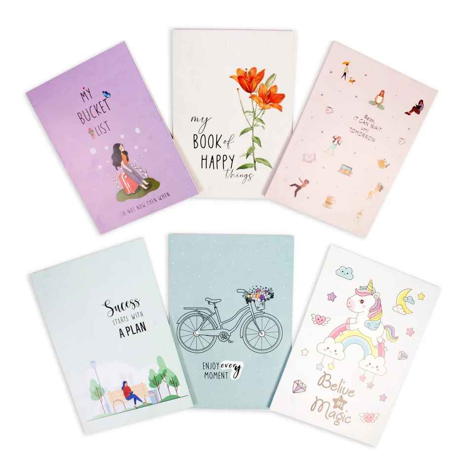 Itsy Bitsy Collectable Notebook Believe in Magic Ruled A5 90gsm 64pages 1book Lb