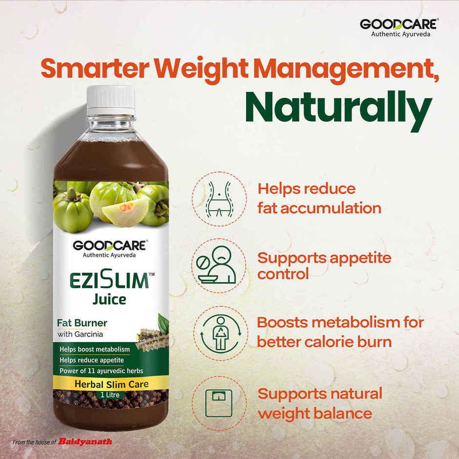 Goodcare Ezi Slim Juice Power Of 11 Ayurvedic Power Helps Boost Metabolism And Promote Weight Loss