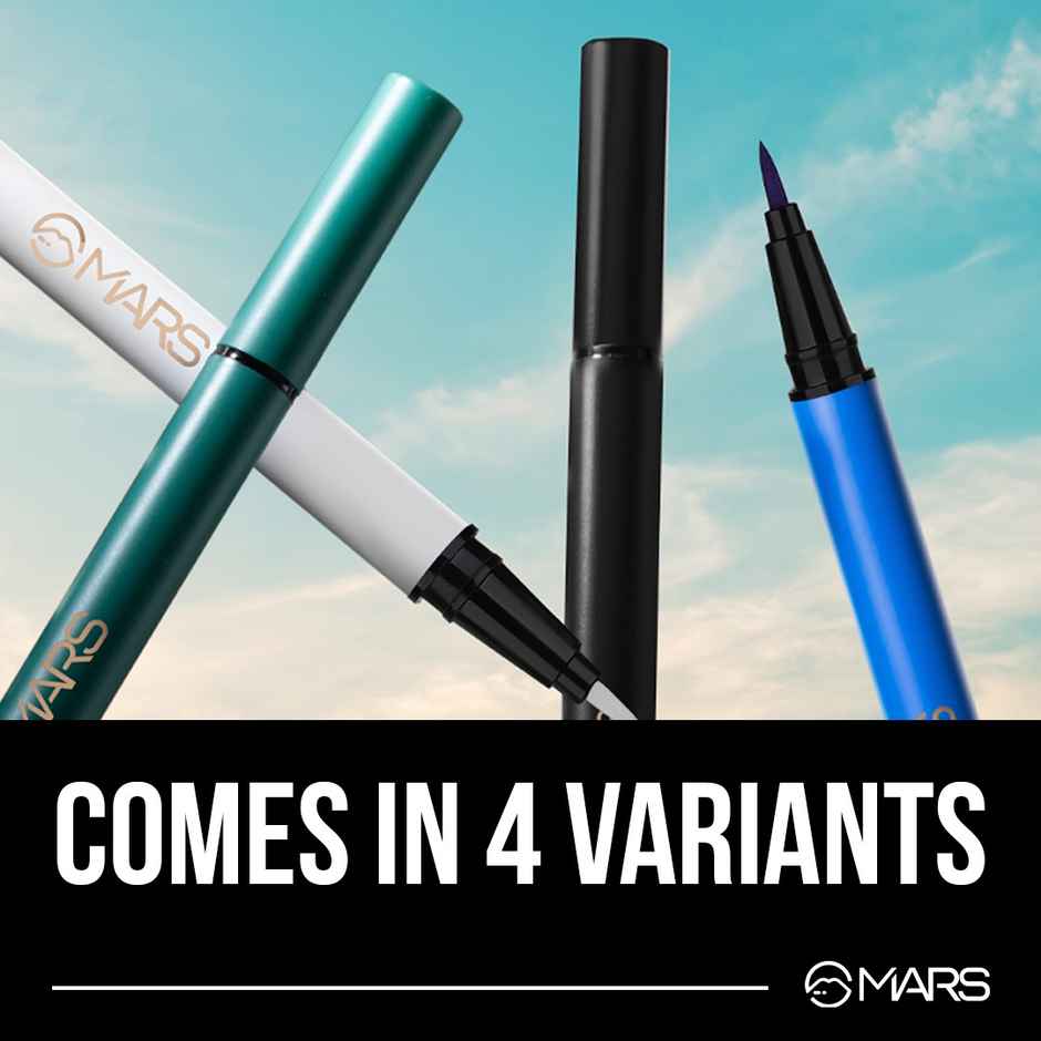 MARS Cosmetics City Stroke Charming Eyes Liquid Eyeliner (04-Black)