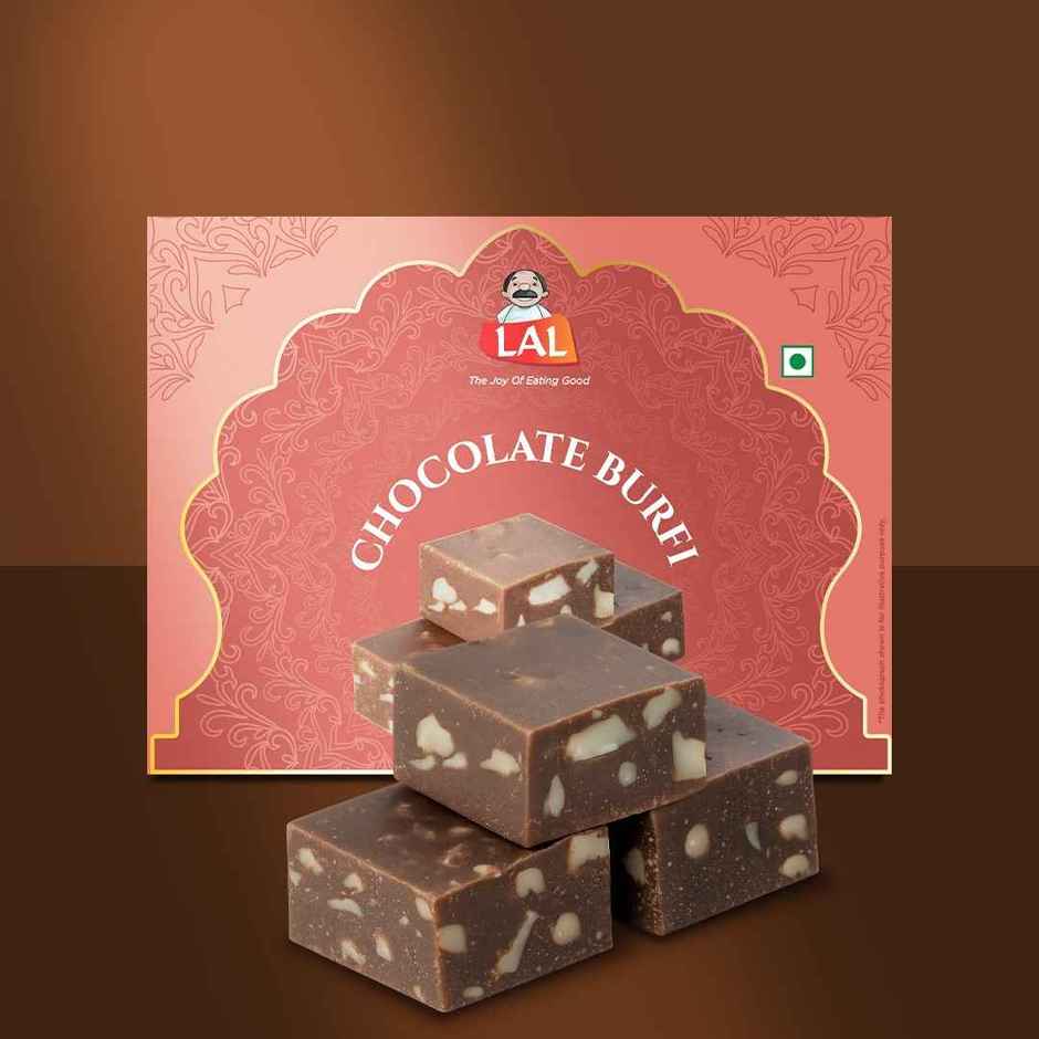 Lal Sweets Chocolate Burfi | Rich & Delicious