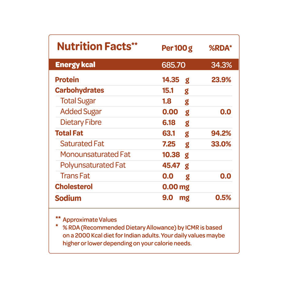 Bazana Crunchy California Walnut | Omega-3 rich | Brain & Heart Wellness