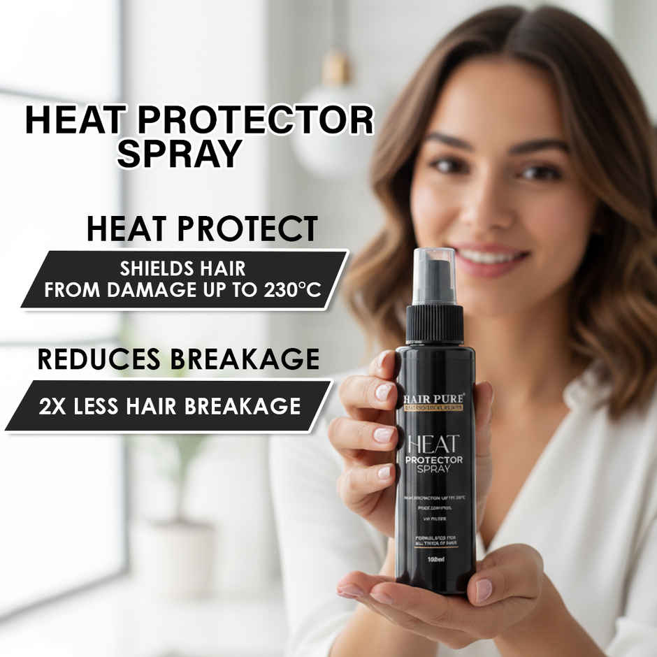 Hair Pure Heat Protector Hair Spray