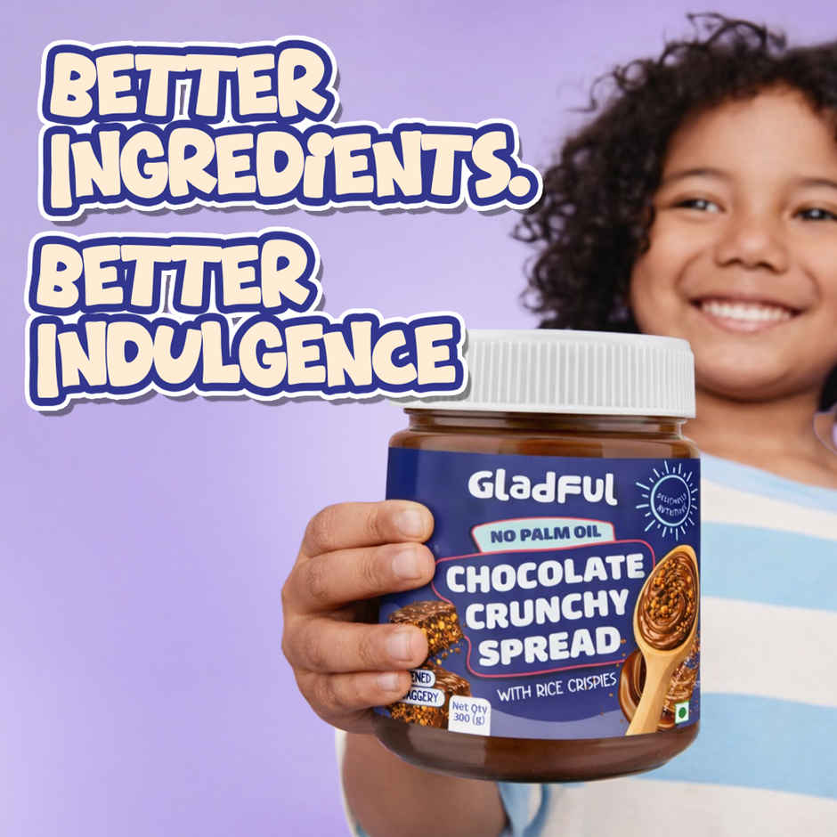 Gladful Chocolate Crunchy Spread