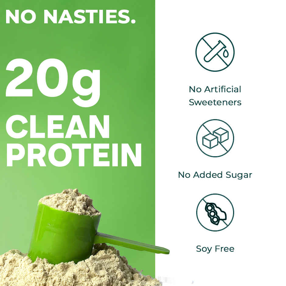 Oziva Whey Protein Powder with Herbs for Women |20g Protein|5.5g BCAA | Vanilla Almond