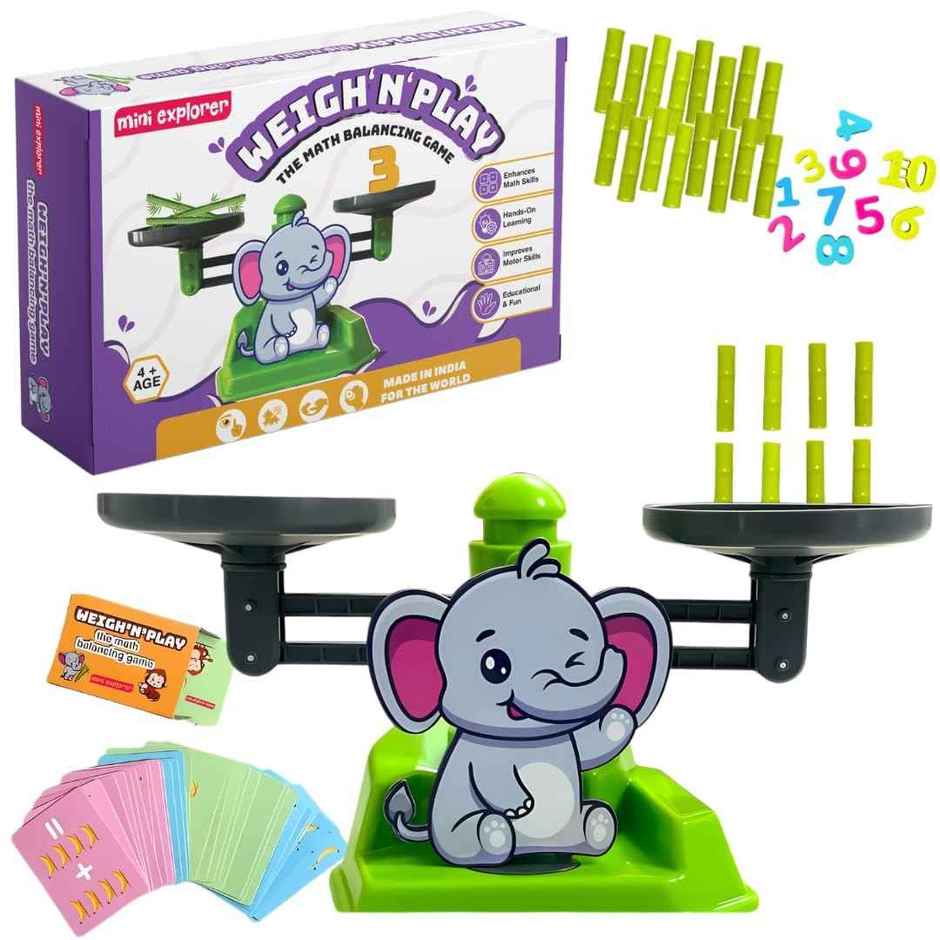 Storio Elephant Sugar Cane Balancing