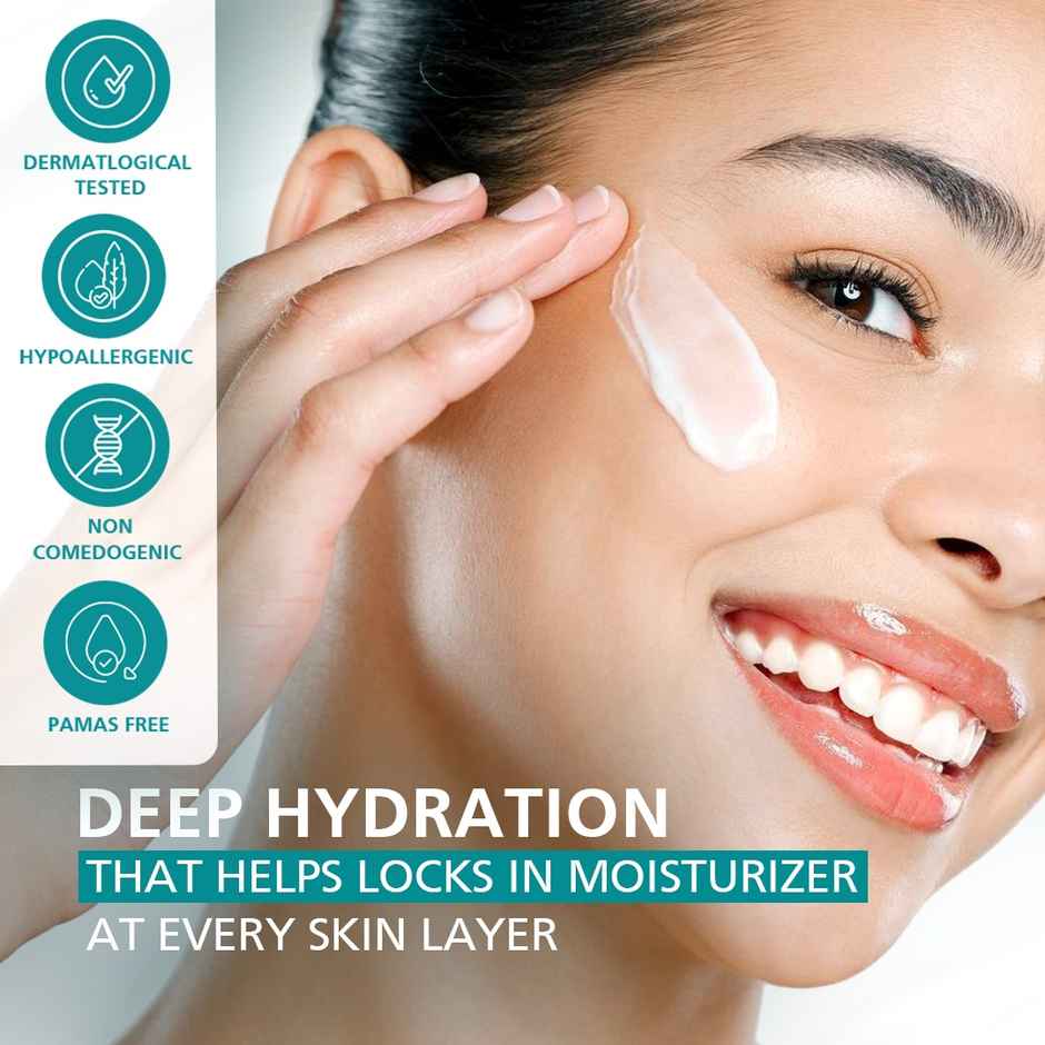 Venusia Max Intensive Moisturizing Cream with 4D Hyaluronic+Polyglutamic Acid | Dry to Very Dry Skin