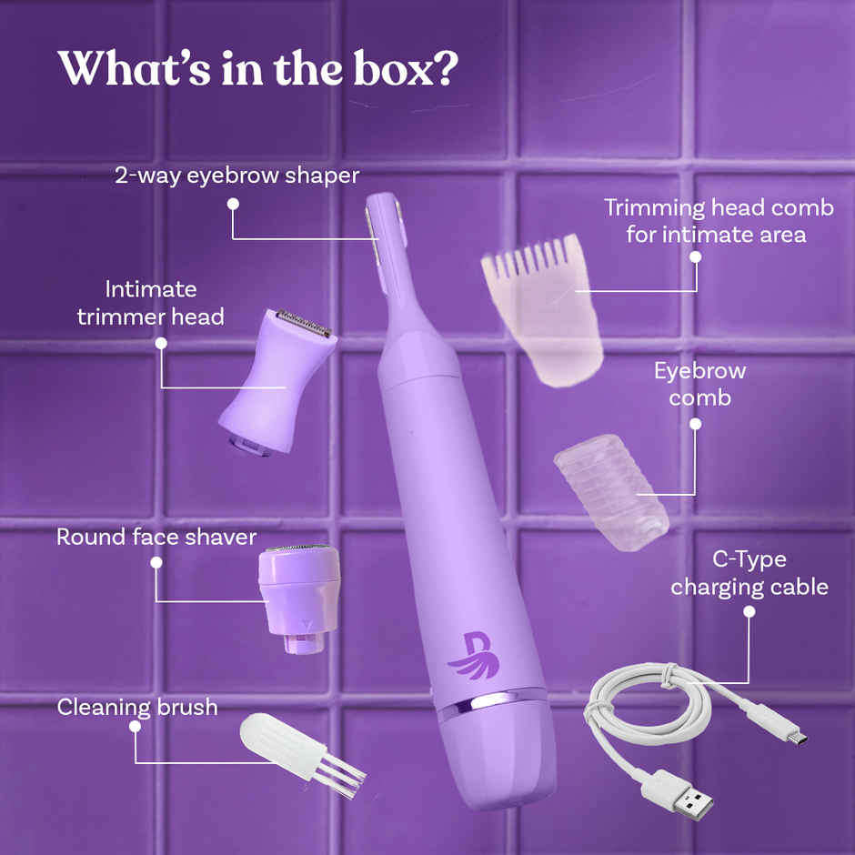 Bombae 6-In-1 Sensitive Trimmer | Fuzzoff