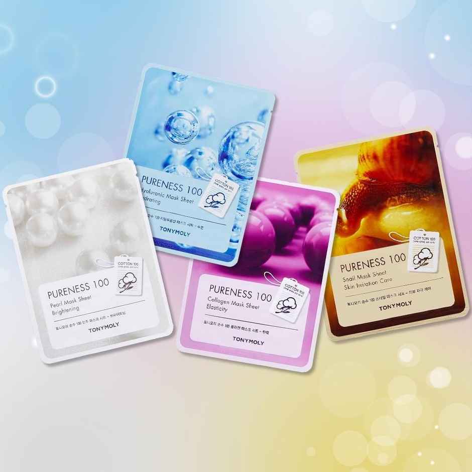 Tonymoly Pureness 100 Pearl Sheet Mask Brightening