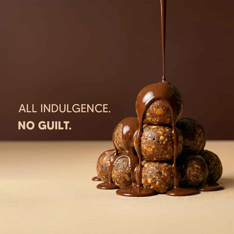 Eat Better Co Orange & Chocolate Laddoos | No Added Sugar | High Protein | Truly Natural