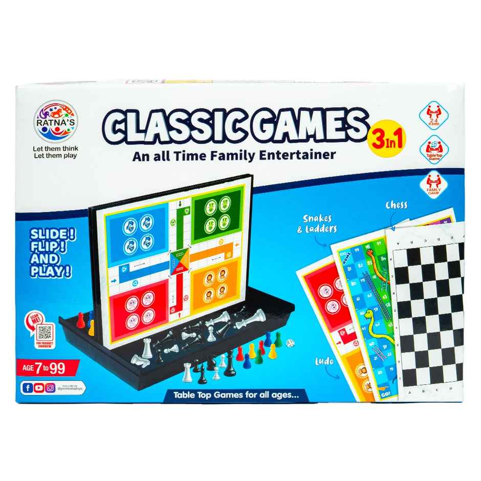 Ratna's Classic Games 3 in 1