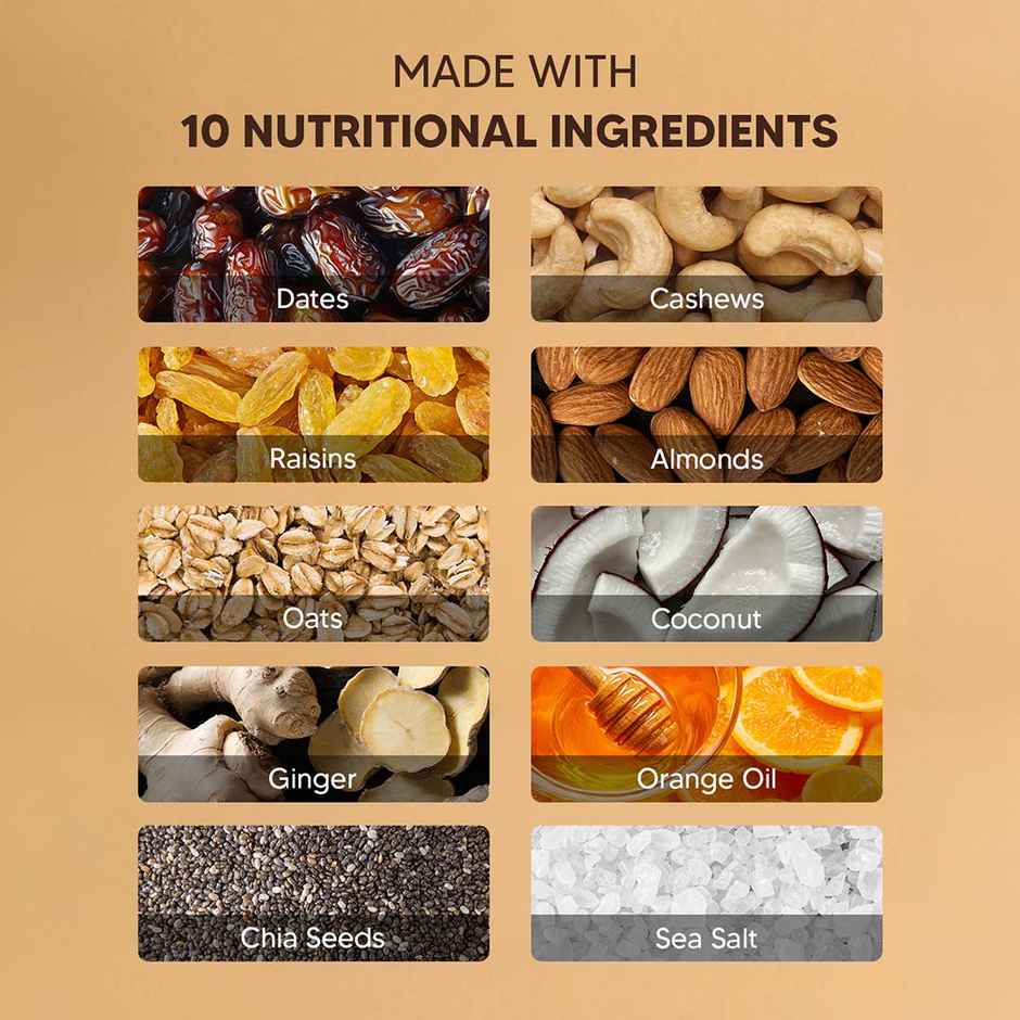 Eat Better Co Orange & Ginger Laddoos | No Added Sugar | High Protein, Truly Natural