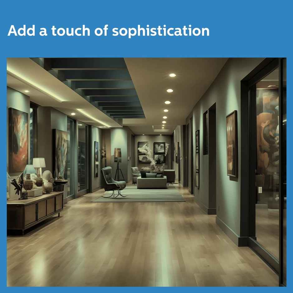 Philips Led 6W Brightspot Tiltable Led (Ww)