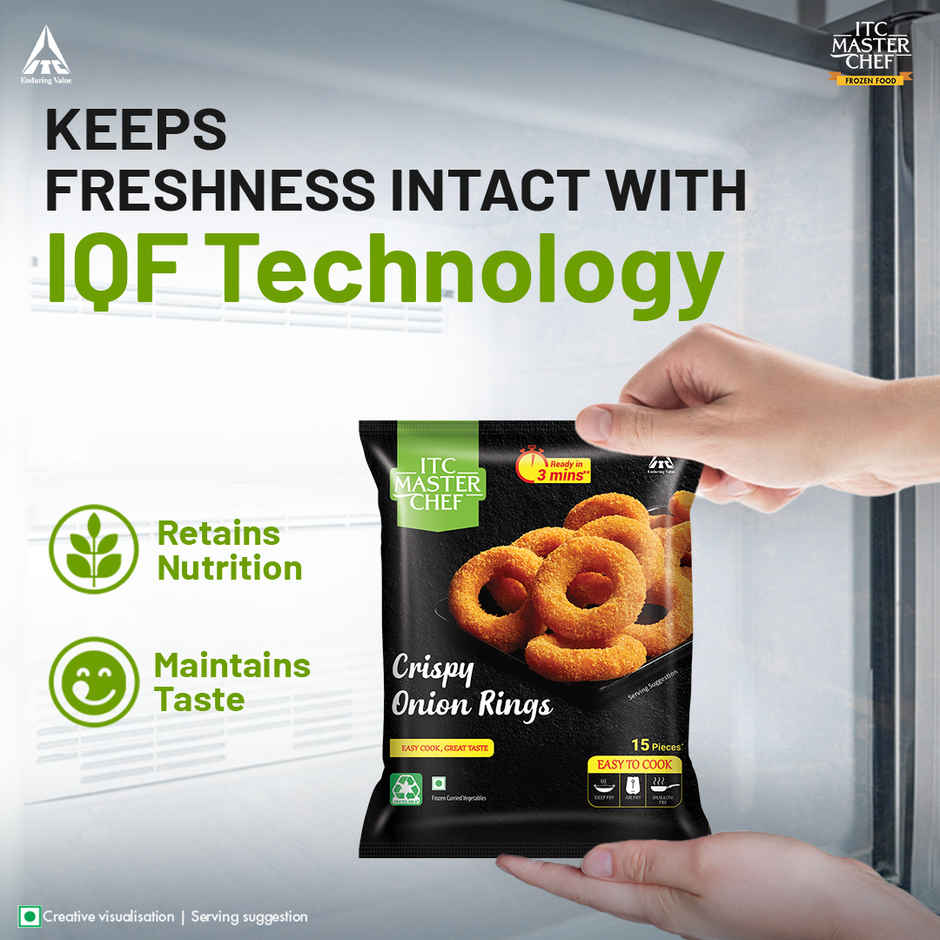 ITC Master Chef Crispy Onion Rings | 15 pieces