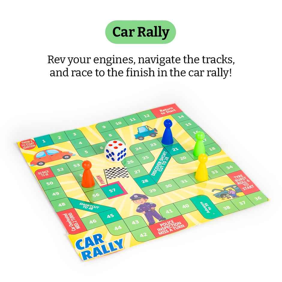 Ratna's Fun 6 Game | Indoor Family Board Game