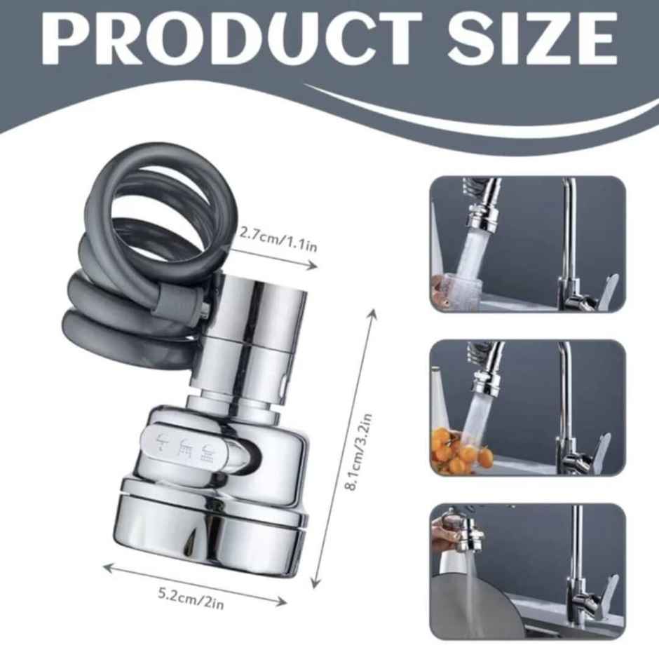 Clayplus 360 Degree Rotatable Swivel Faucet Filter