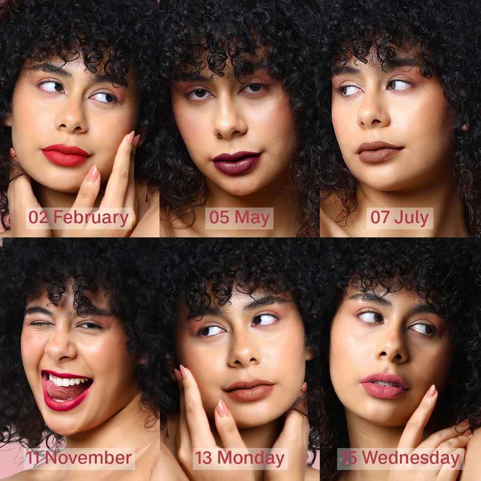 Flicka Weightless Impression Matte Liquid Lipstick | 11 November