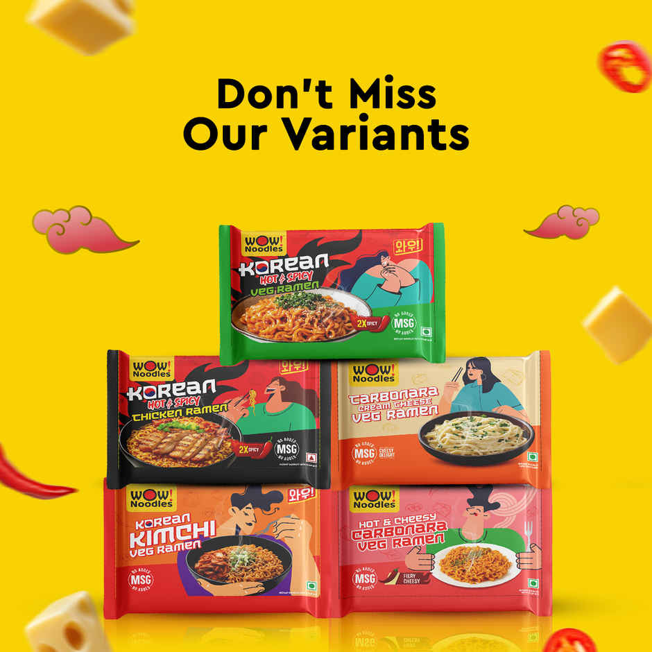 Wow! Noodles Hot & Cheesy Carbonara