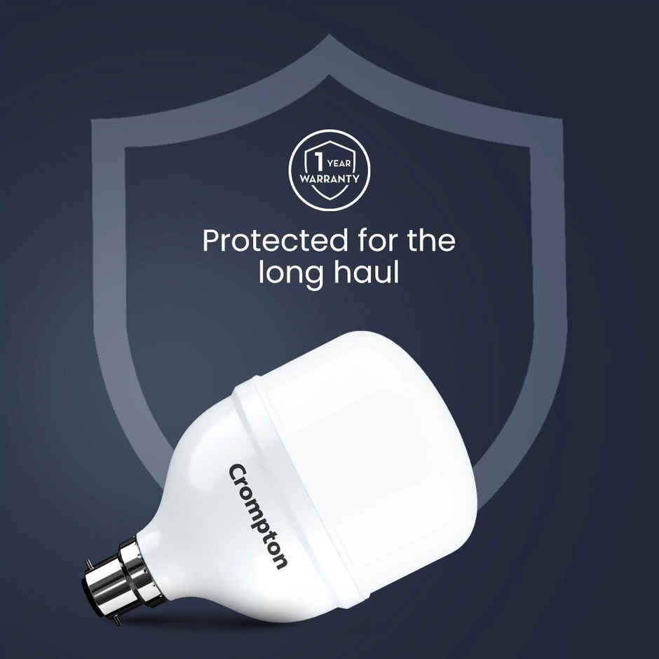 Crompton Led Bulb Cool Day Light, 40W | B22 Base Holder